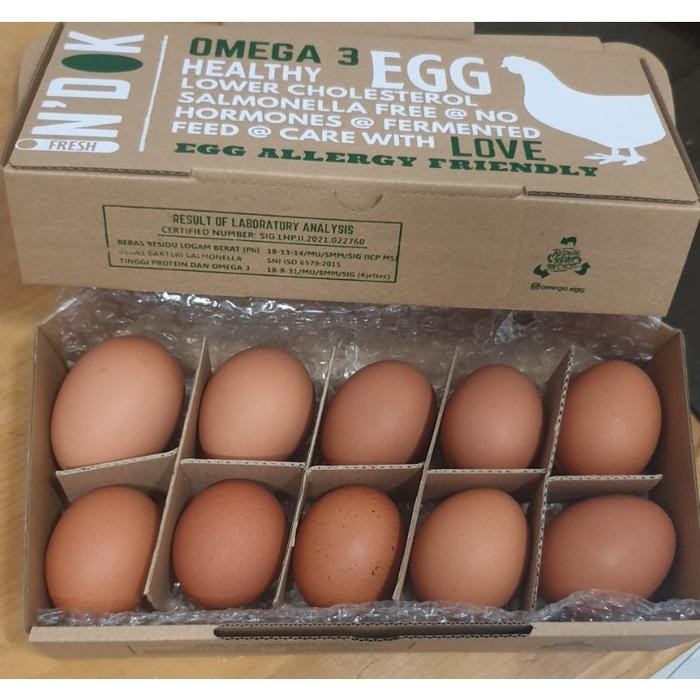 

(Expert) telor omega 3 ( 1 paket isi 3 pack30butir)