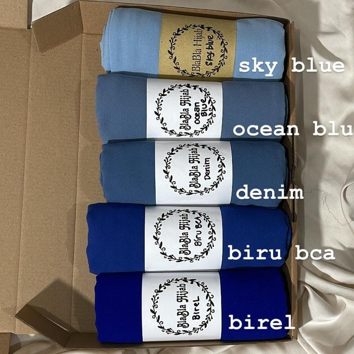 Pashmina Perbiruan- Ceruty Baby Premium Jilbab Kerudung ini