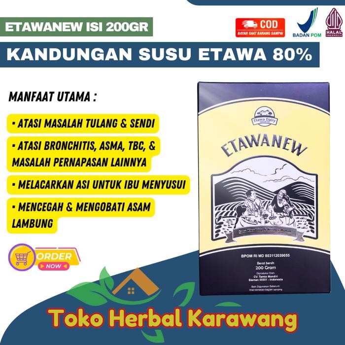 

(Expert) Etawanew Platinum Susu Kambing Etawa Provit Murni Kualitas Premium