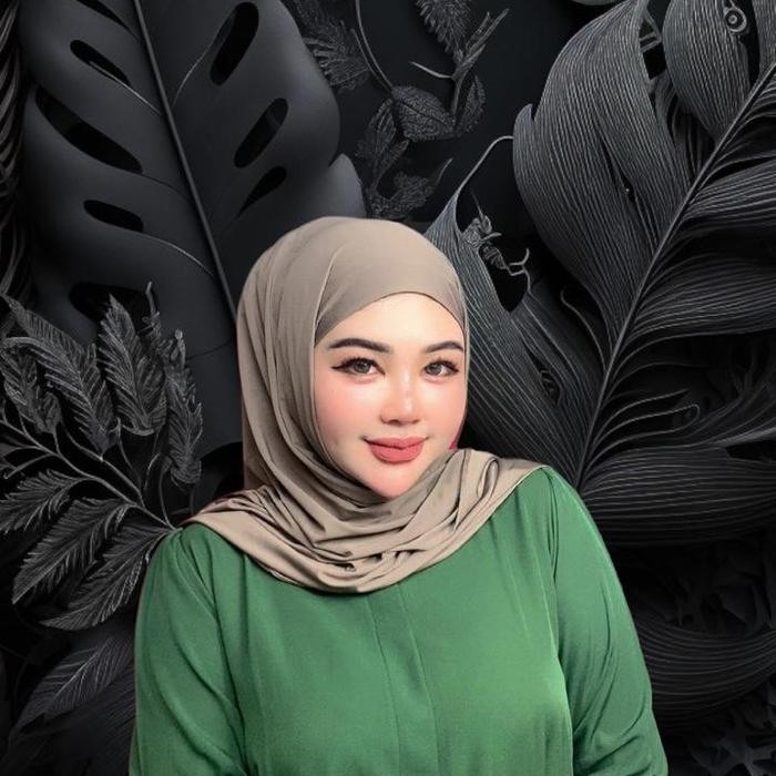 PASHMINA INSTAN TURKI OVAL BAHAN JERSEY