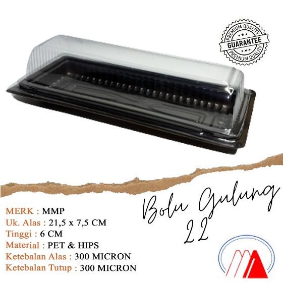 (Expert) MIKA BOLU GULUNG KECIL BGT 22 MIKA BROWNIES MIKA PLASTIK TEMPAT KUE