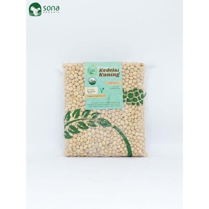 

(Expert) Kacang Kedelai Kuning Organik - Lingkar Organik - 500gr