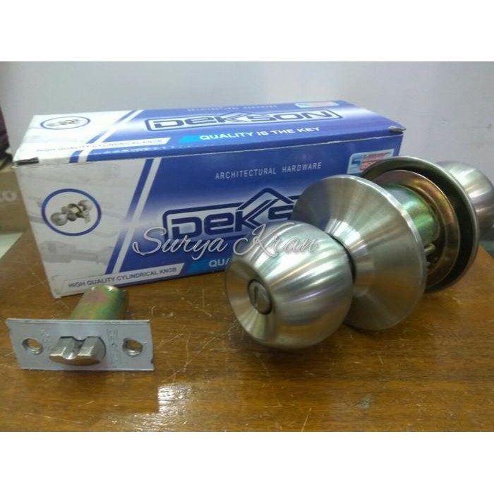 Kunci Bulat Dekson 8587 BK SSS
