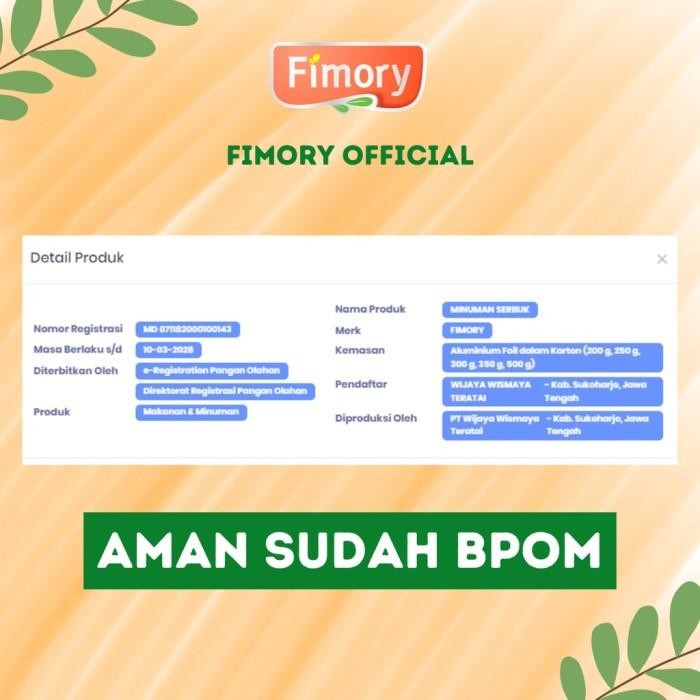 

(Expert) FIMORY GASTRO 250 Gr - Minuman Sehat Umbi Garut Atasi Asam Lambung
