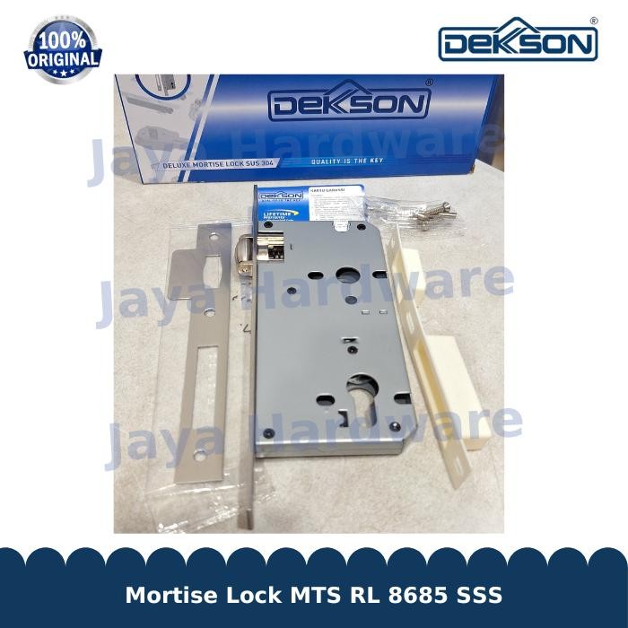 Mortise Lock Dekson MTS DL RL 8685 SSS Body Kunci Swing Pelor Dekkson