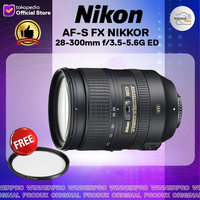 Lensa Nikon AF-S FX NIKKOR 28-300mm f/3.5-5.6G ED