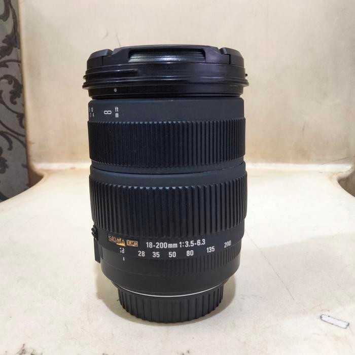 lensa sigma dc 18-200 for Canon