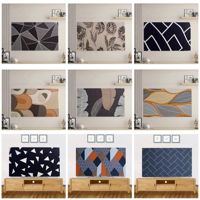 Sarung TV/Sarung Monitor Komputer/Cover Penutup TV/Komputer elastis