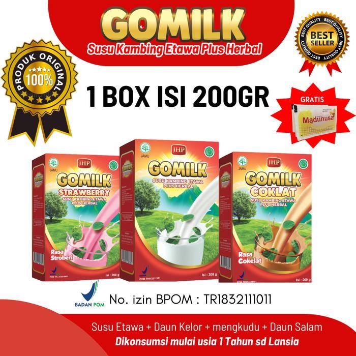 

New gomilk susu kambing etawa (Paket Reseller)