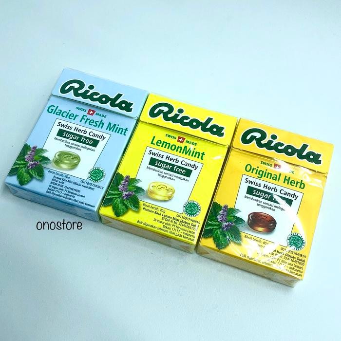 

New Permen Ricola Swiss Herb Candy 40 gram