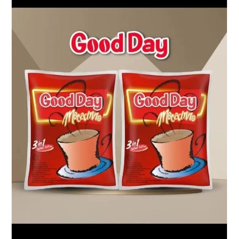 

New [flas sale]PAKET 10 RENCENG/100 sachet kopi gooday moccacino merah paket 10 renceng/100 sachet