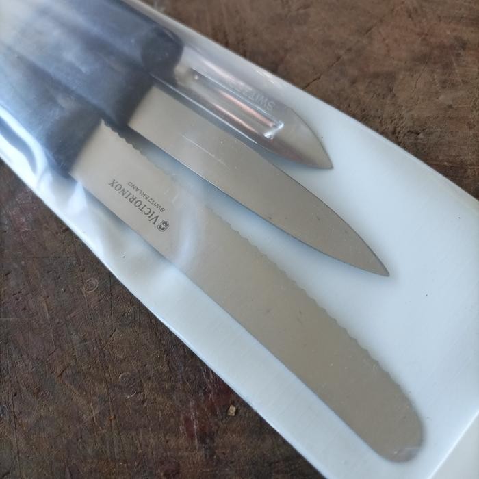 PROMO>>> pisau victorinox original Kitchen Set 3 pcs Swiss Made <<<TERBARU