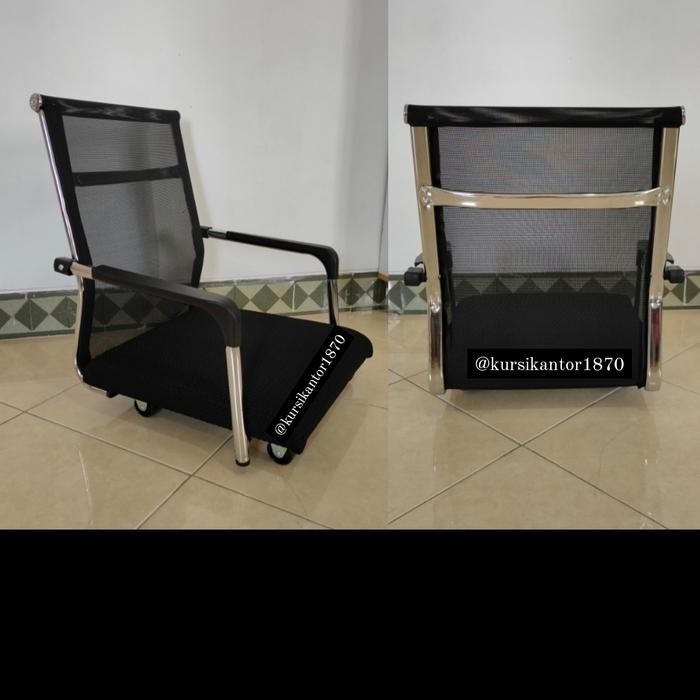 Kursi Lesehan Roda + Sandaran + Tangan (Armrest) + Dudukan