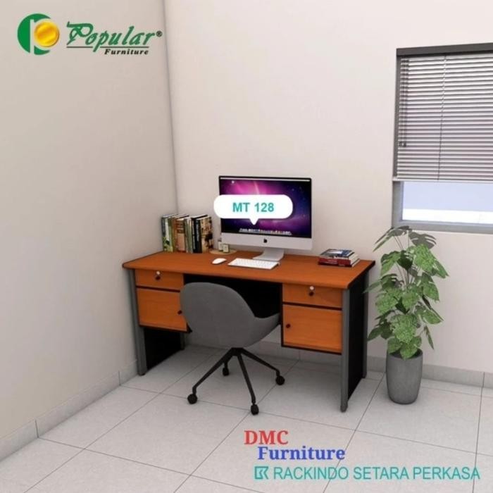 Meja Kantor Meja Tulis Meja Kerja Meja 1 Biro Meja 150 Cm Bandung