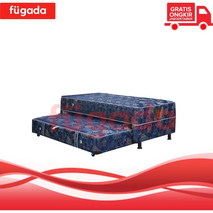Springbed Central Deluxe 2 In 1 Sorong Bawah Saja Ukuran 120X200