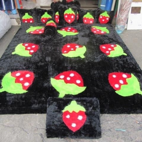 Karpet Fullset Jumbo 180X200 Tebal 12Cm Karpet Set Karpet Karakter