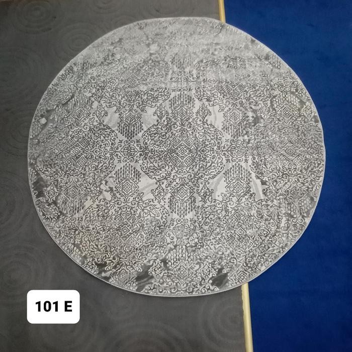 Karpet Bulat Import Motif Abstrak