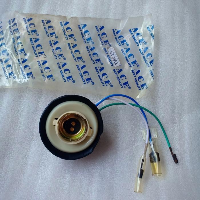 fiting piting soket cop lampu depan + karet GL max GL100 WIN CB100