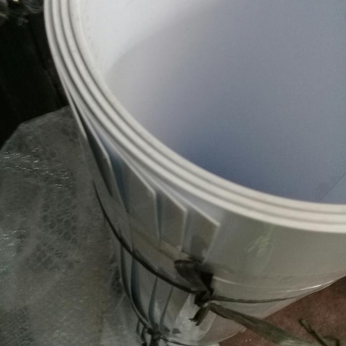 PROMO mika pvc putih susu 1mm lebar 1mtr panjang 2mtr