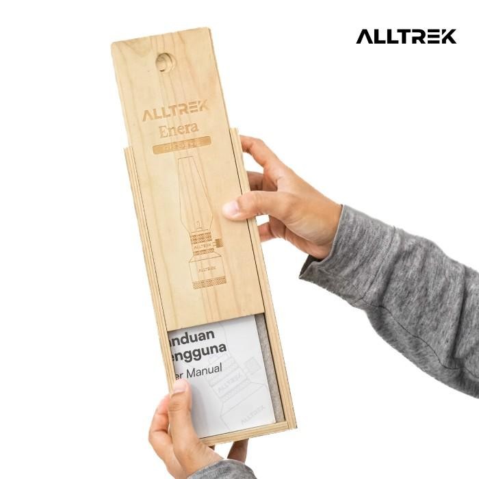 Alltrek Lampu Gas Lentera Enera Candlelight Outdoor Pasti Ori