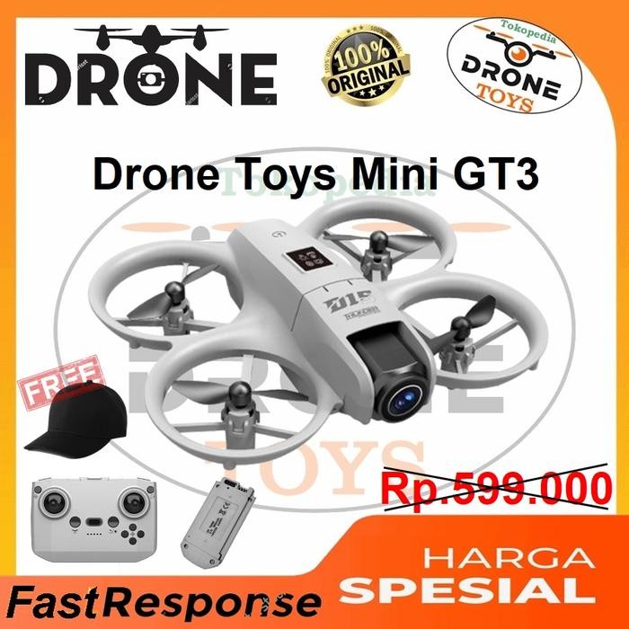 Drone Toys Mini GT3 FPV / D15 Camera Optical Flow - Drone Aerial 360 Flip Drone FPV