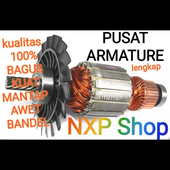 Terpopuler Armature For Mesin Grinda Makita 9005N / Angker Angkur Makita 9006B