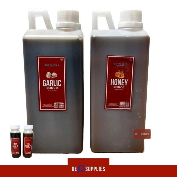 

Garlic & Honey Sauce Bundling Sentaste 1L Saus Ala Pepper Lunch Halal -Gratisongkir