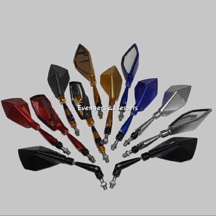 Kaca Spion Motor Variasi Mio Sporty-Mio Soul-Mio M3-Mio Z-Mio Gt-Mio