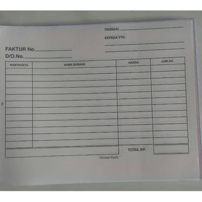 

[ Pack ] Buku Faktur Rangkap 3 Ply - Ncr Paperline Murah!