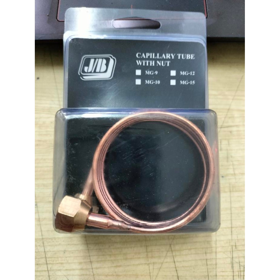 Cappilary Tube with Nut 1/4" 1000mm Pipa kapiler