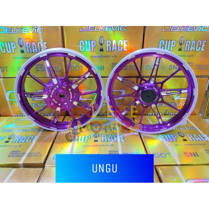 VELG DELKEVIC XSPEED MIO SPORTY VARIO 125 150 BEAT SCOOPY VARIO 110 VARIO 160 ABS CBS VELG DELKEVIC