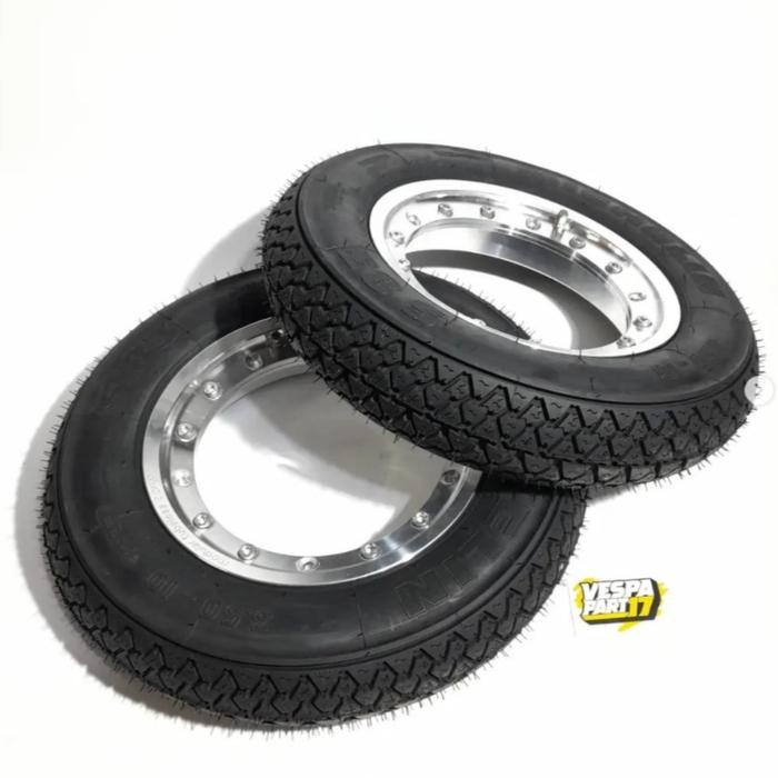 paket velg tubles vespa ring 10 Gs modular ban michelin s83
