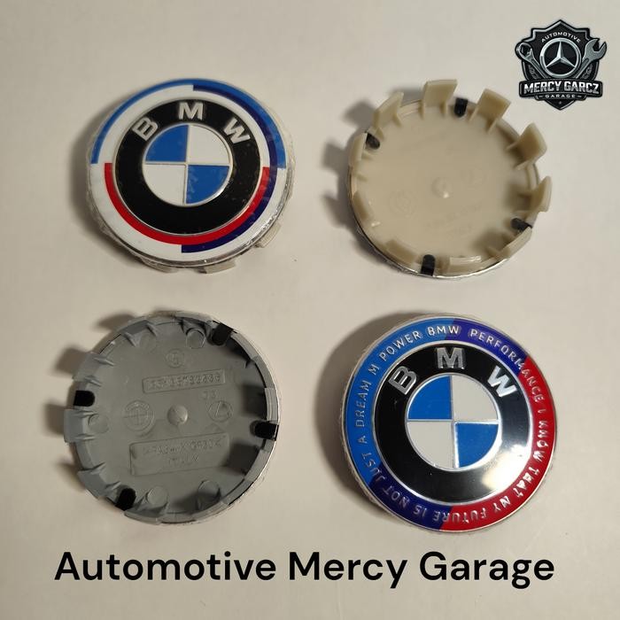 TERBARU DOP VELG LOGO EMBLEM 50 JAHRE ANNIVERSARY BMW E46 E90 F10 F30 F44 G20