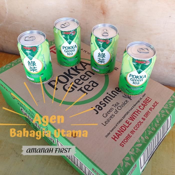 

Pokka Green Tea Jasmine Kaleng 300Ml Box (1Box=24Can) #Gratisongkir #Sale #Discount