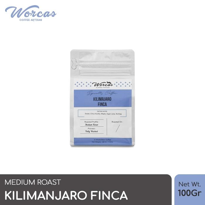 

Worcas Arabica Kilimanjaro Finca 100Gr - Medium Roasted Coffee #Gratisongkir #Sale #Discount