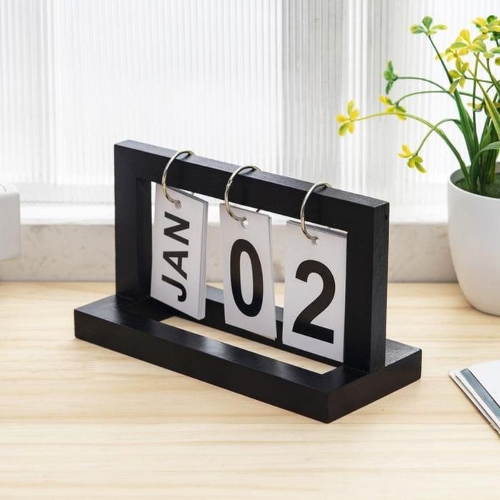 

Kalender Kamar Tidur Minimalis Modern / Table Calender 1202