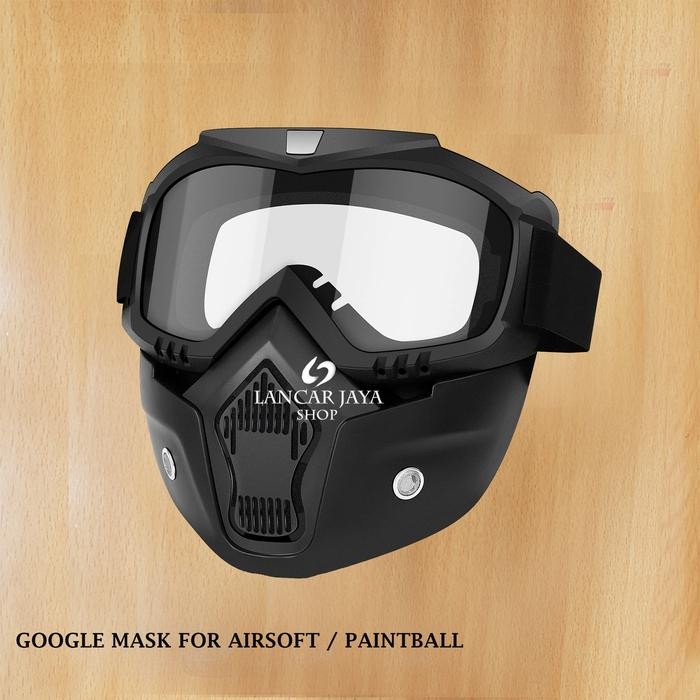 Sale Masker Airsoft / Google Mask For Airsoft Paintball