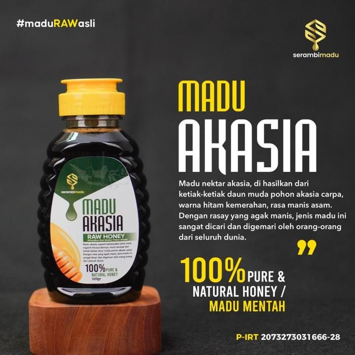 

Madu Akasia Murni 1Kg Pure Raw Honey Premium - Salma Food