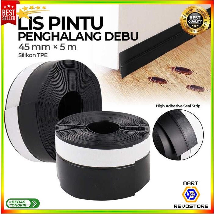 Penutup Celah Bawah Pintu Jendela Door Seal Strip Bottom Seal 5M