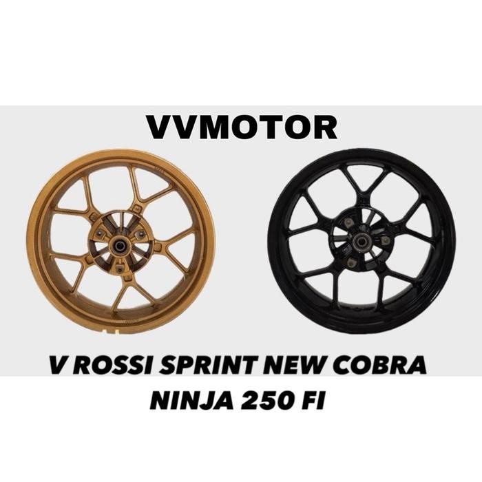 VELG RACING BELAKANG NINJA 250 FI UK 550 RING 17 SPRINT NEW COBRA PNP