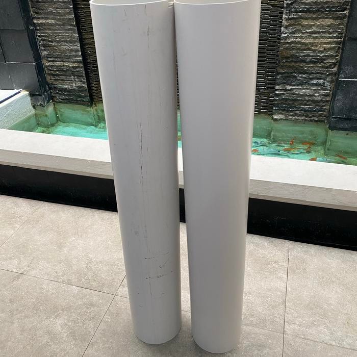Pipa Pvc 4" Tm Hitam per 1 Meter Pipa Ukuran 4 inch Tebal 4" hitam AW