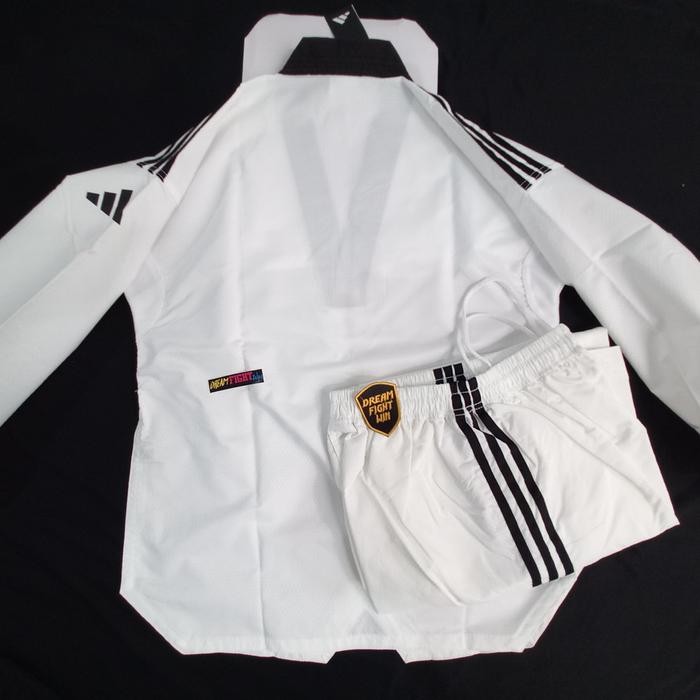 adidas adi fighter 3 stripes dobok taekwondo