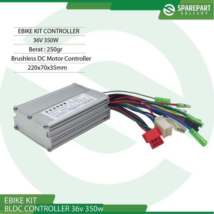 Controller ebike kit bldc 36v 350w