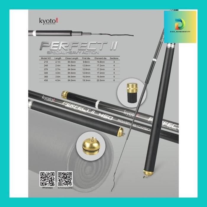 Diah_** Pole / Tegek Kyoto Perfect Ii Special Heavy Action (For Galatama Lele)
