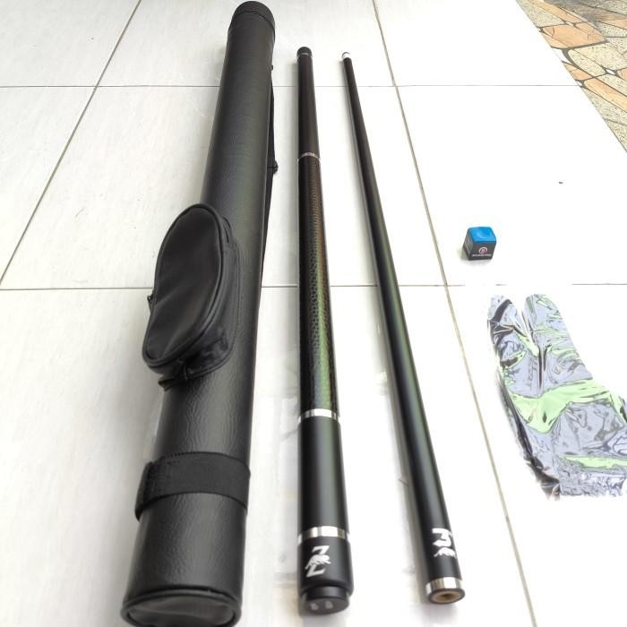 paket stick stik billiard biliard play black doff chrome specialz series