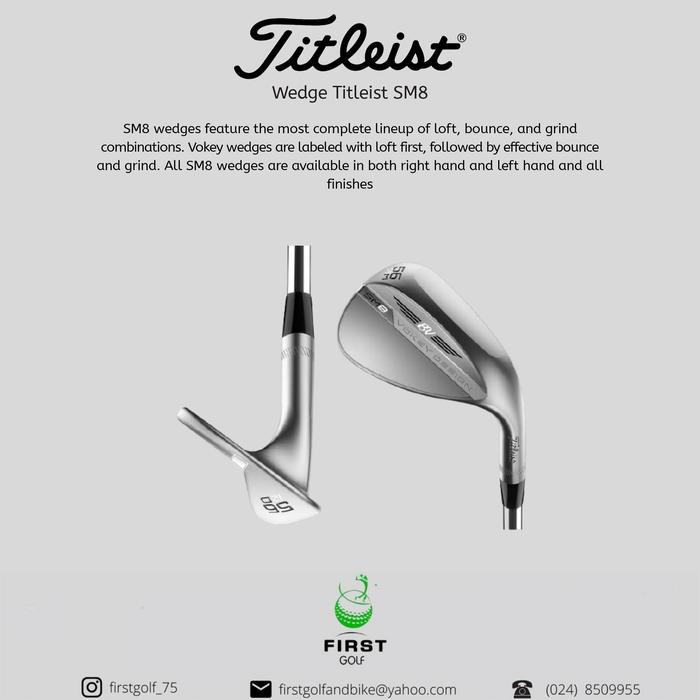 Wedge golf titleist vokey design SM8