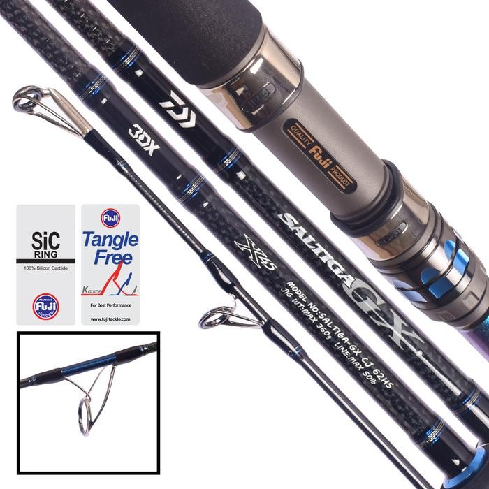 Joran Daiwa Saltiga GX CJ 62HS 63MHS 64MS Joran Jigging