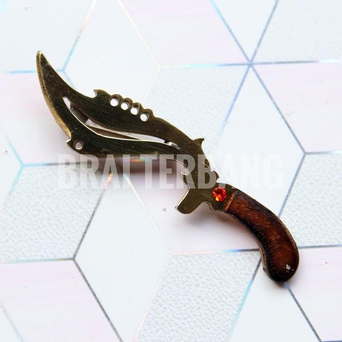 pin bros kujang khas sunda