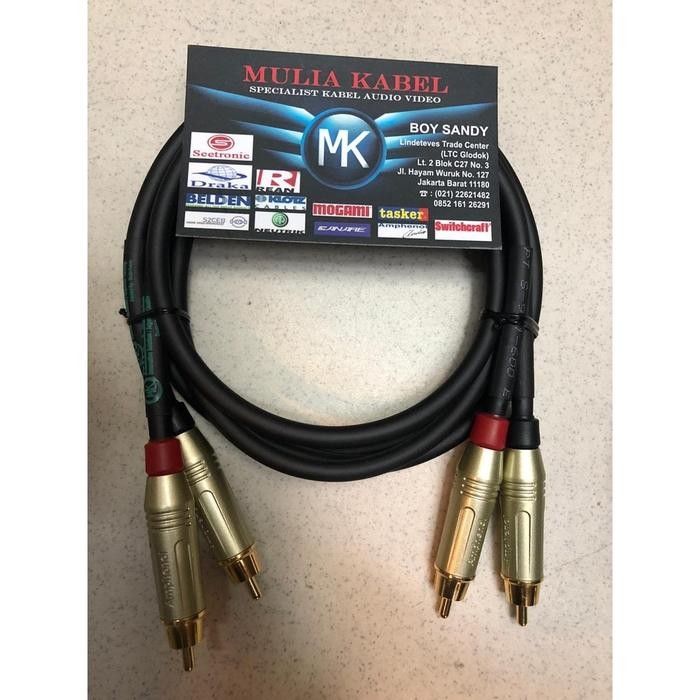 Custome Cable Mogami + RCa Amphenol