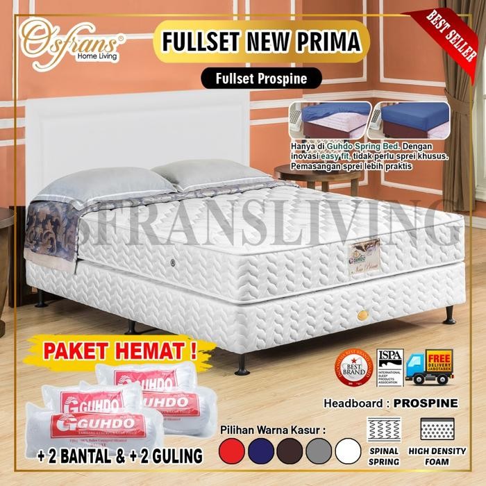 Guhdo Springbed New Prima - 90X200 - Fullset Spine